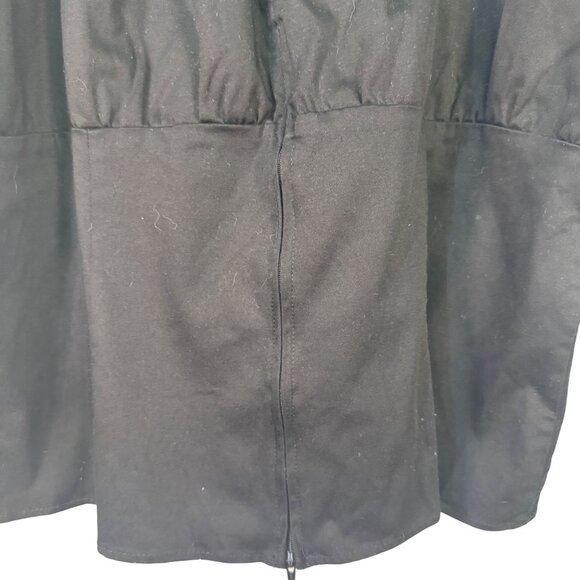 Pinup Couture Black Peasant Top Size 4X Rockabilly - Picture 4 of 6